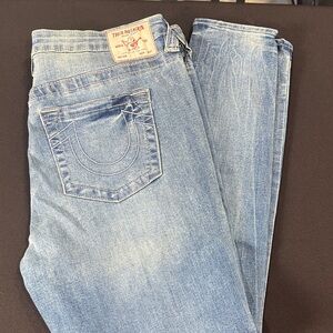 True Religion Women's Light Blue Skinny Jeans
